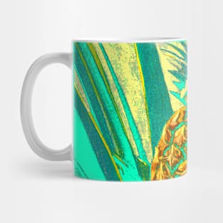 Tropical Pineapple Green Mug